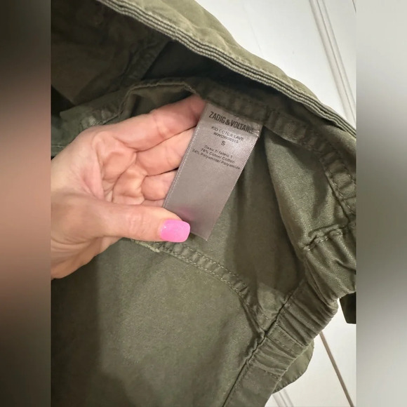 Zadig & Voltaire Kid Patch Military Jacket - Picture 8 of 11